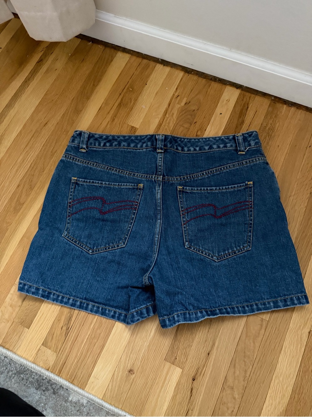 Tommy Hilfiger Dark Blue Denim Women's Jean Shorts